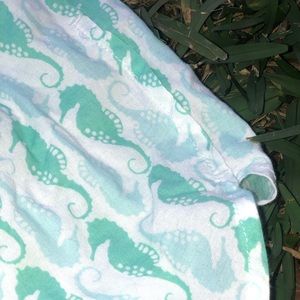 Seahorse Pajama Shorts